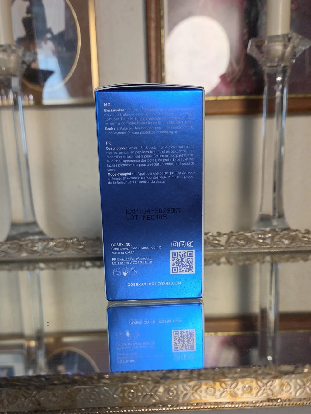 COSRX The Blue Peptide Bakuchiol Plump Glow Serum SEALED